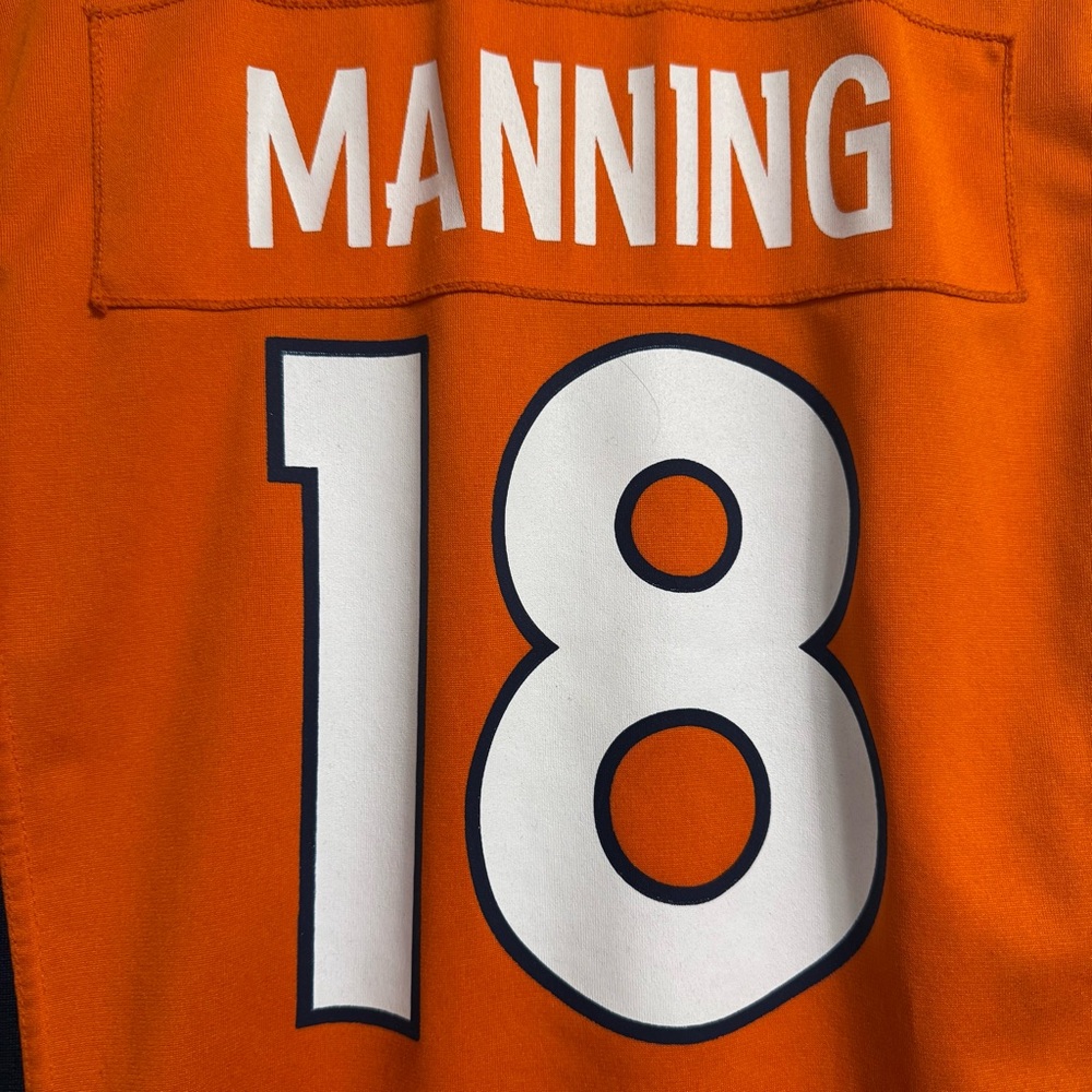 Nike On Field Denver Broncos Peyton Manning Youth Jersey Size Small - Picture 7 of 11